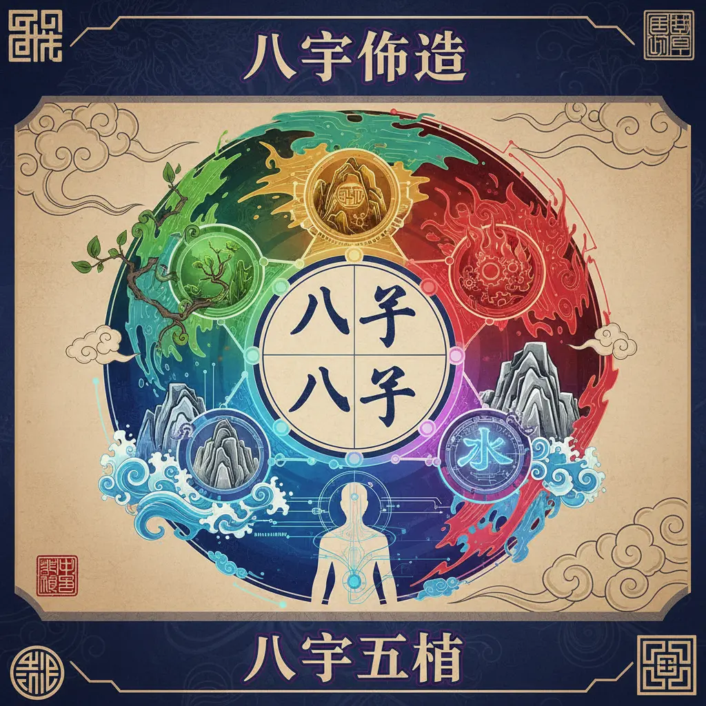 八字五行 - 八字命造