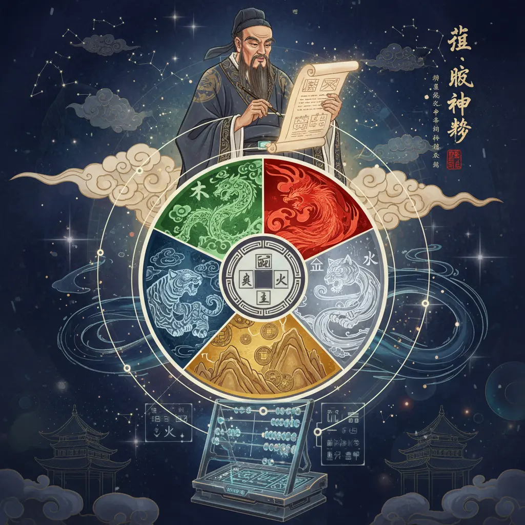 鐵版神數 - 五行
