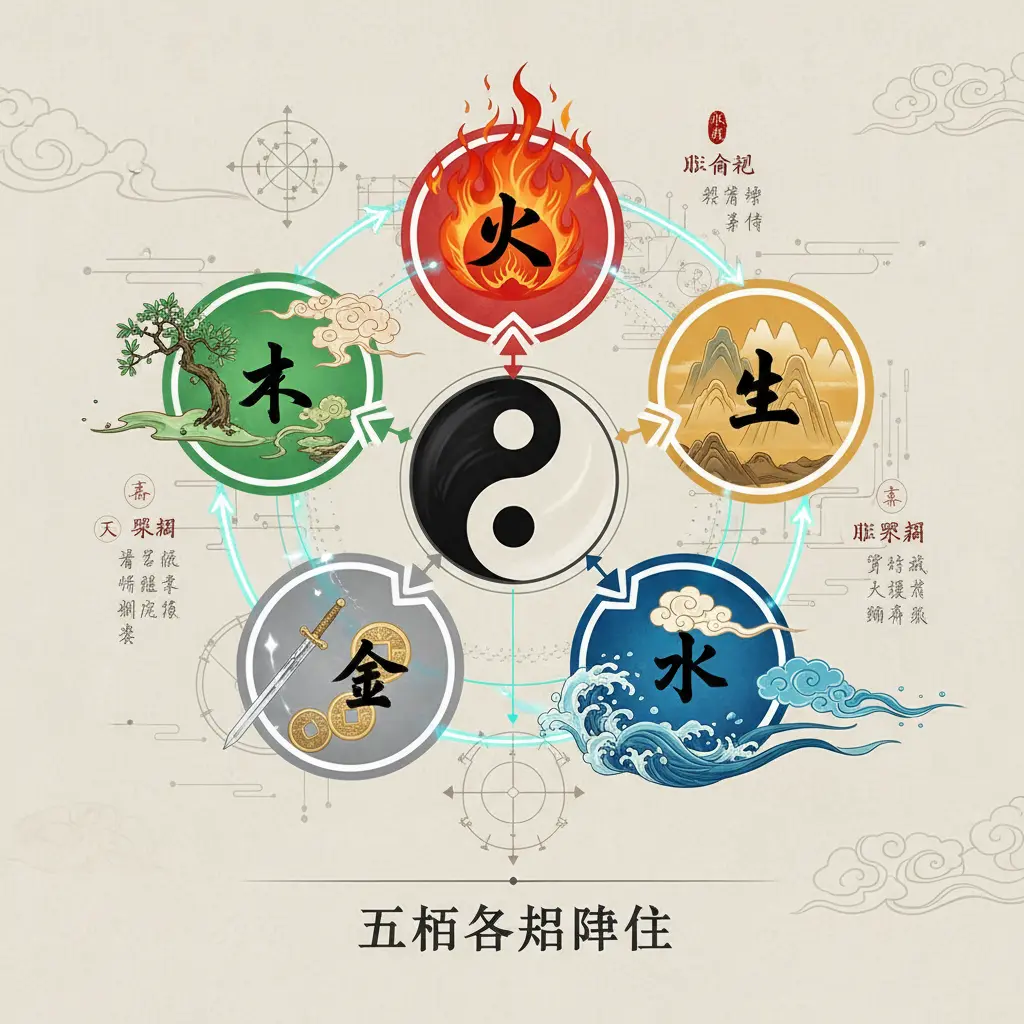 格局判定 - 五行