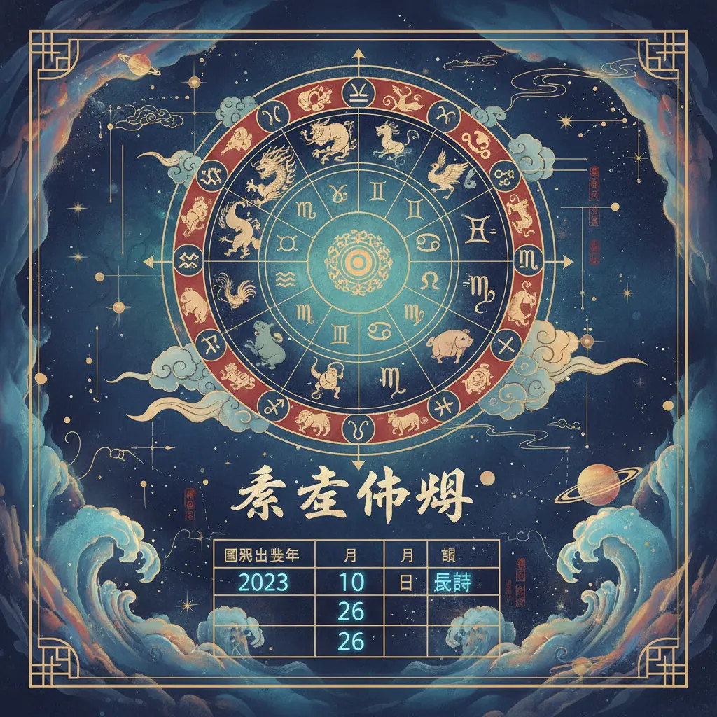 國曆出生年月日時 - 星座