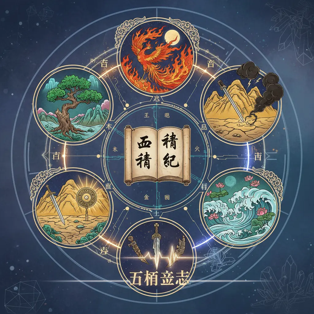 五行喜忌 - 五行精紀