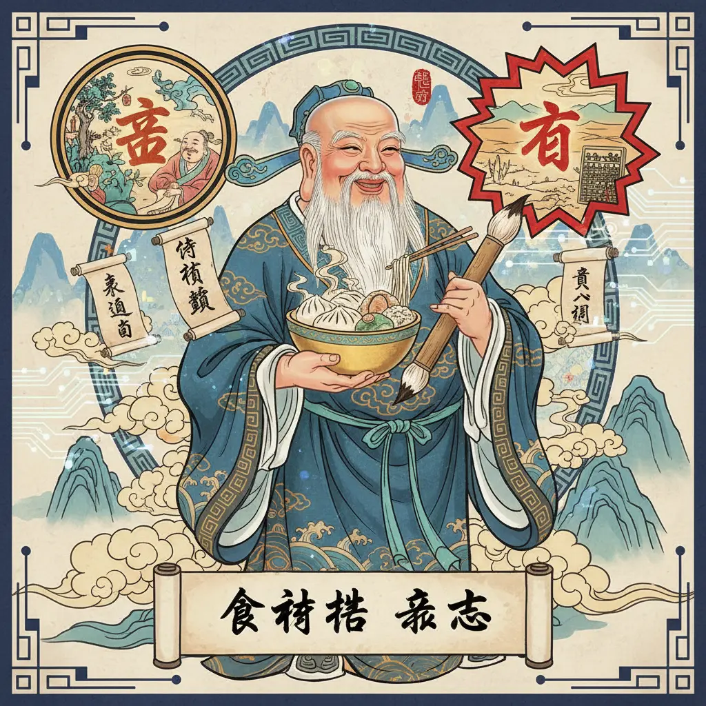 八字格局喜忌 - 食神格