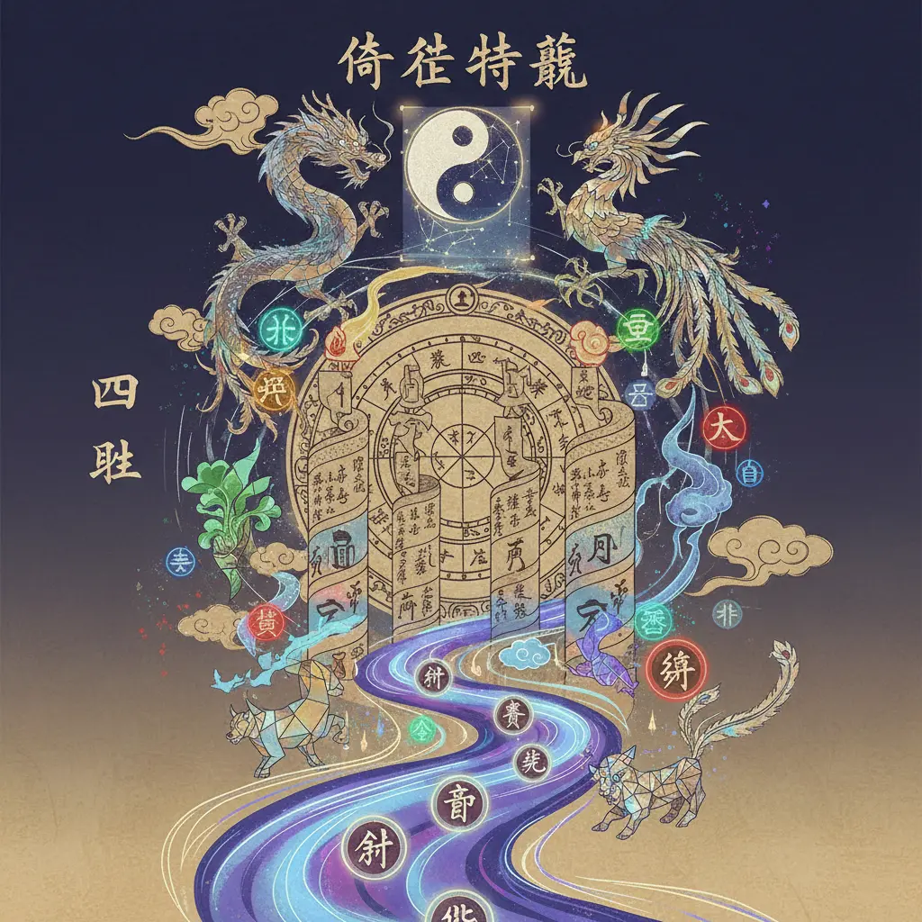 命格特徵 - 四柱