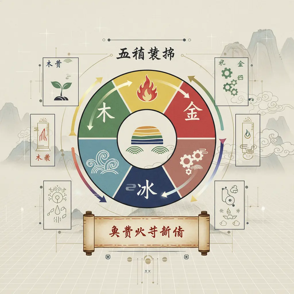 免費八字算命 - 五行結構