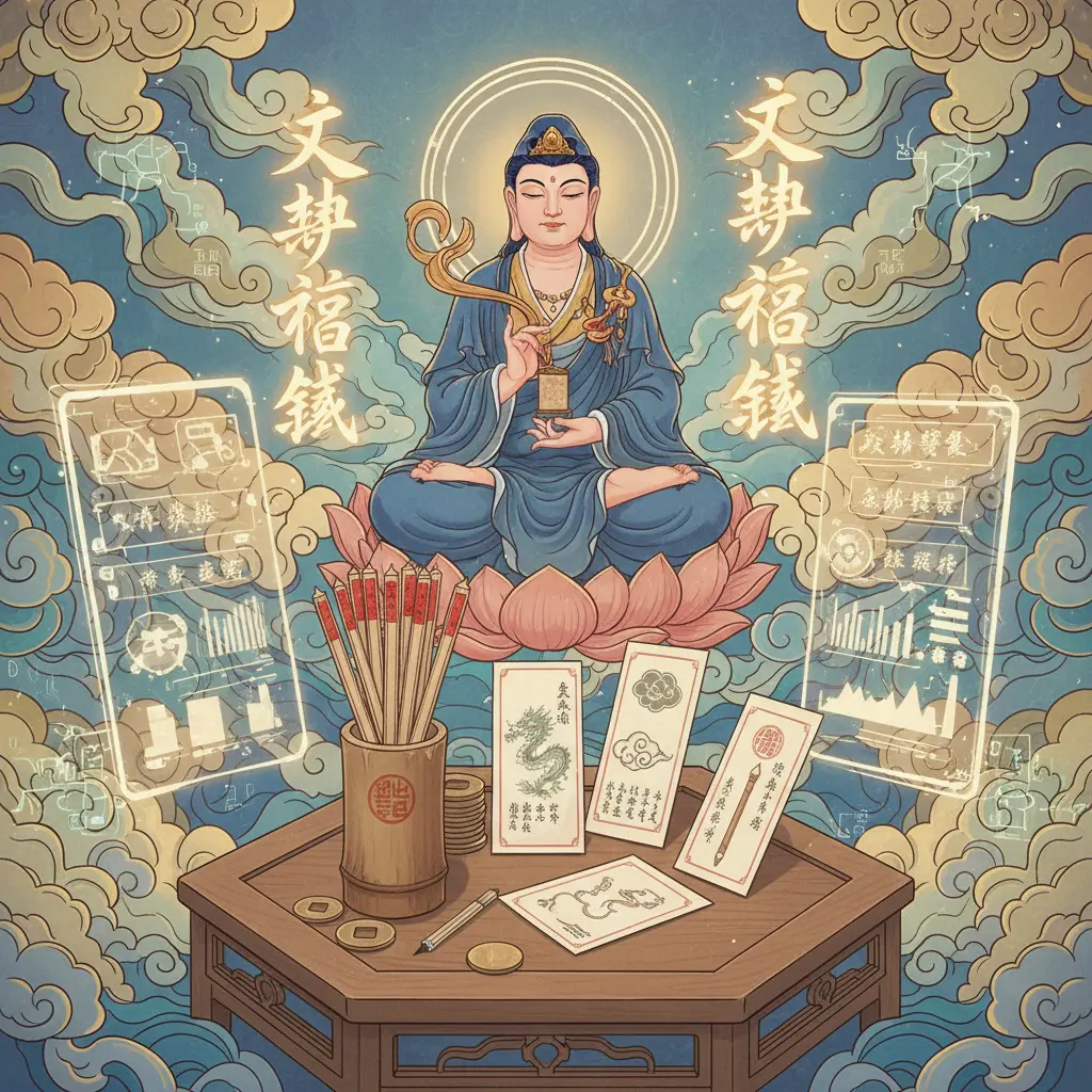 靈籤占卜 - 文殊菩薩靈籤