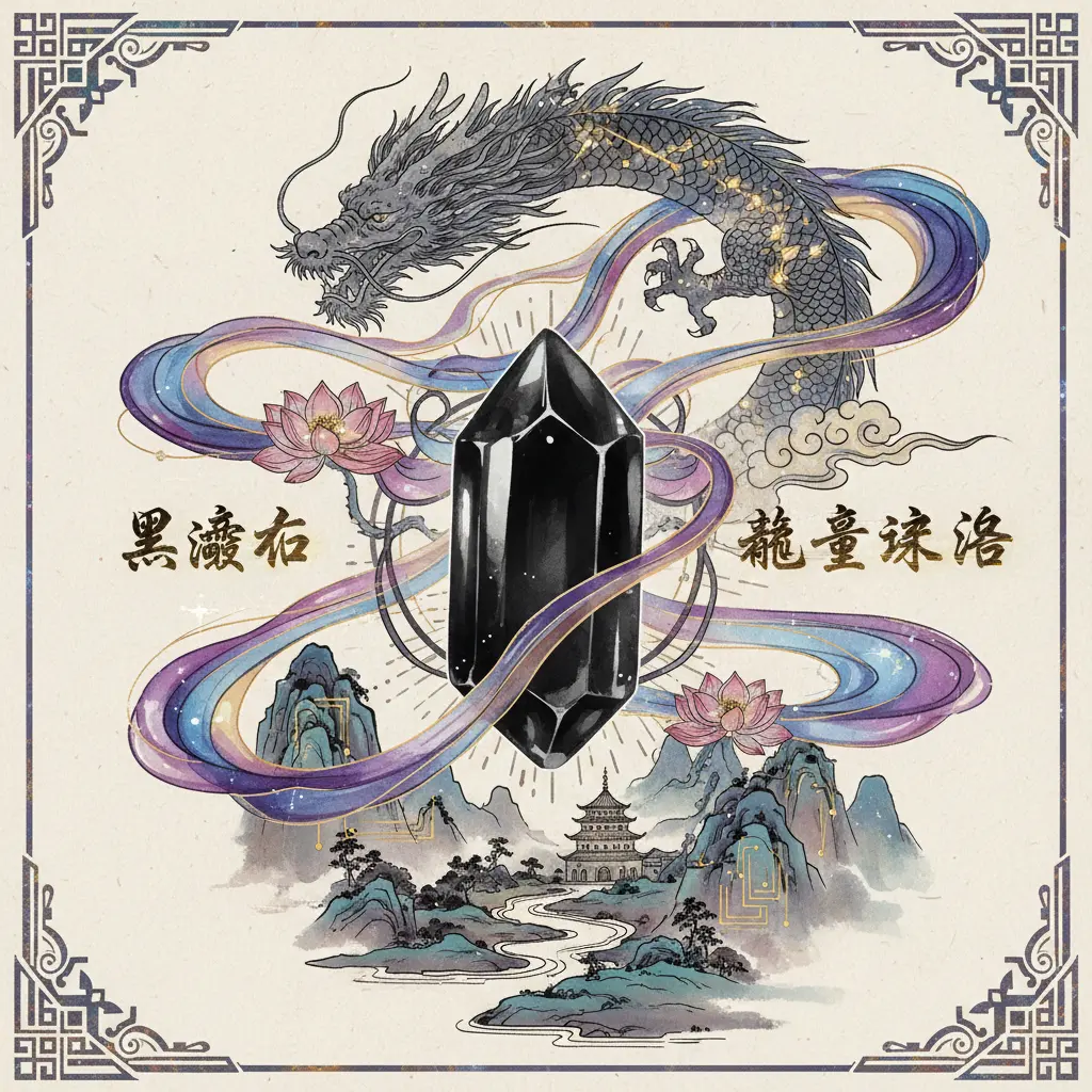 能量水晶 - 黑曜石