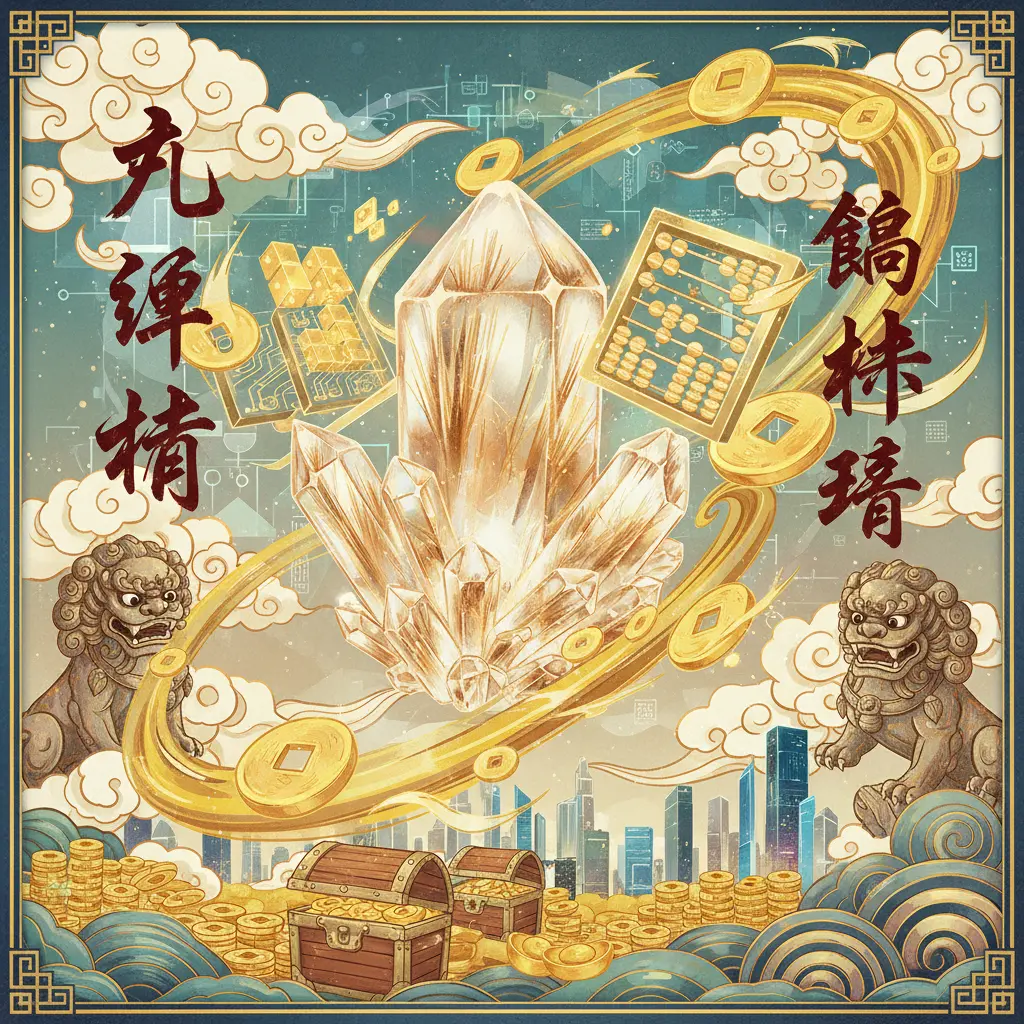 財運 - 銅鈦晶