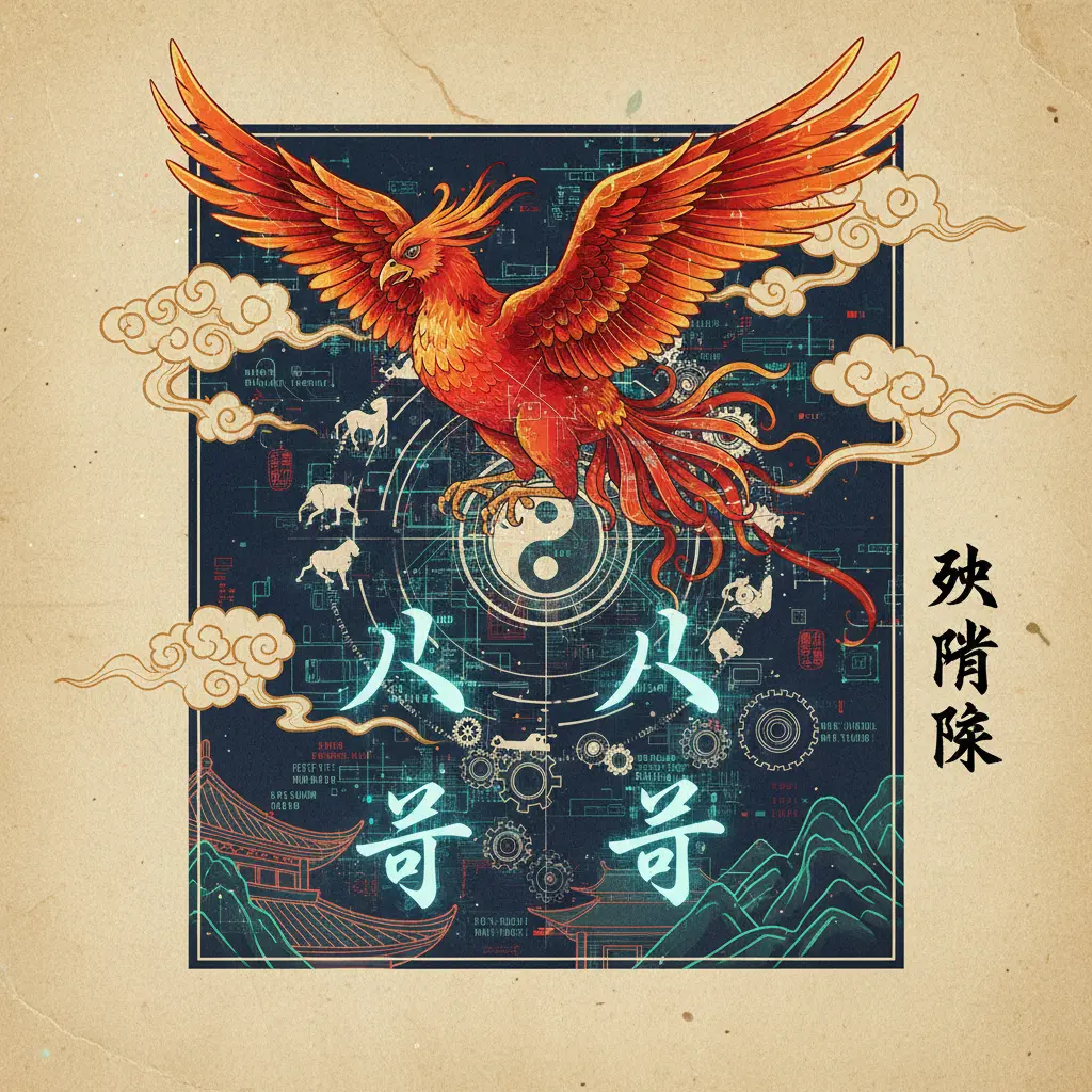 盲派八字 - 朱雀