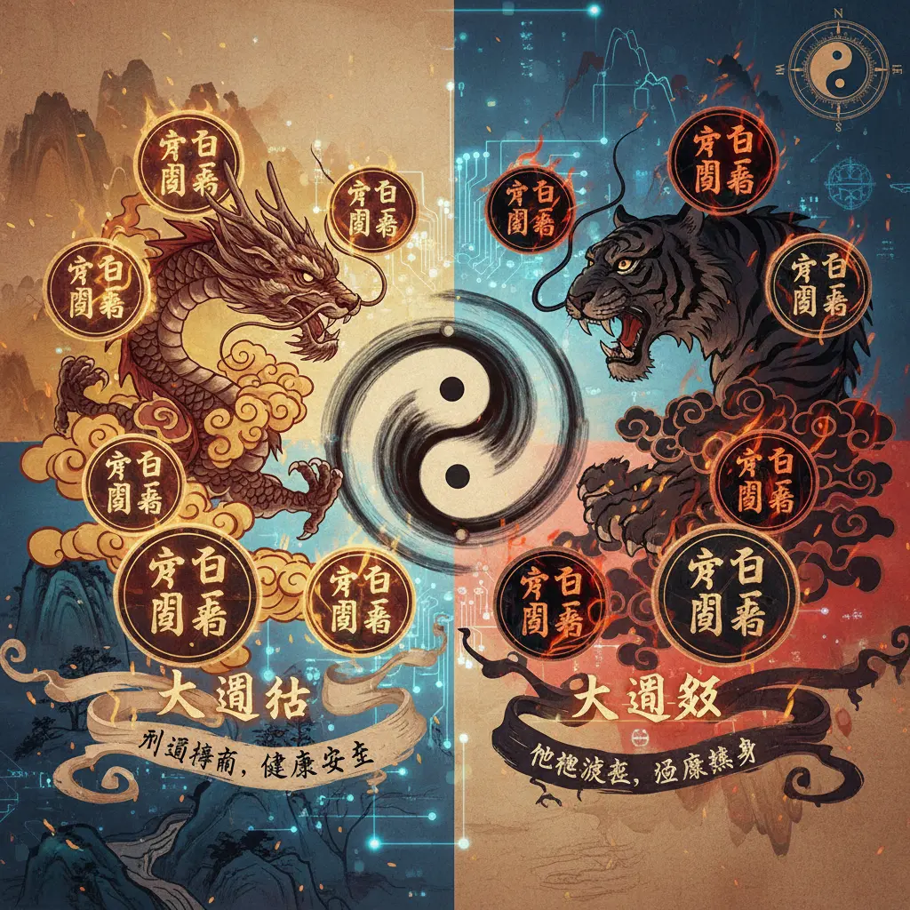 大運吉凶 - 天干地支