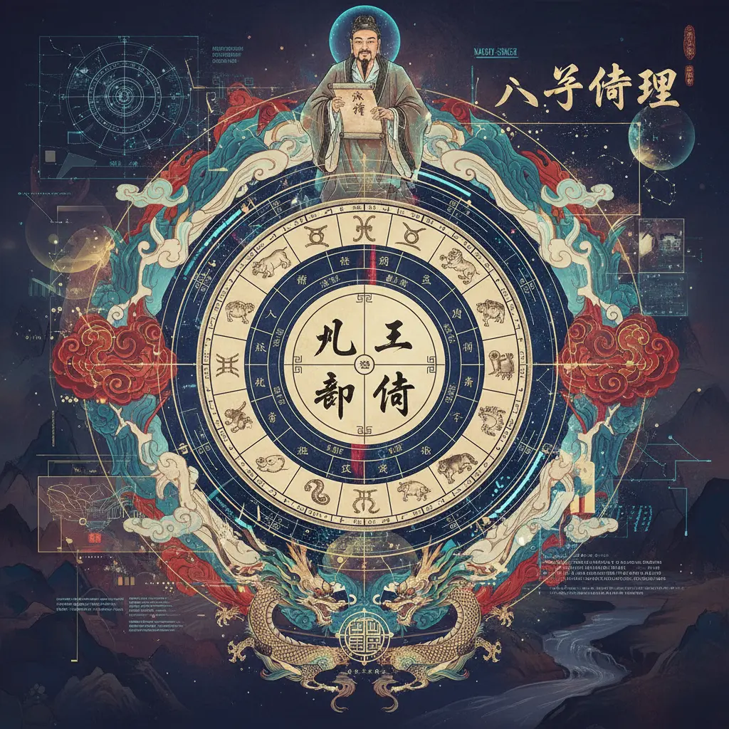 八字命理 - 八字命盤