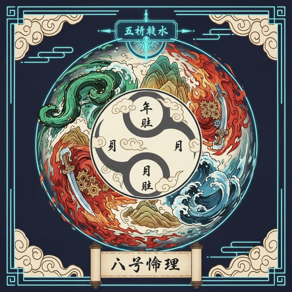 五行缺什麼 - 八字