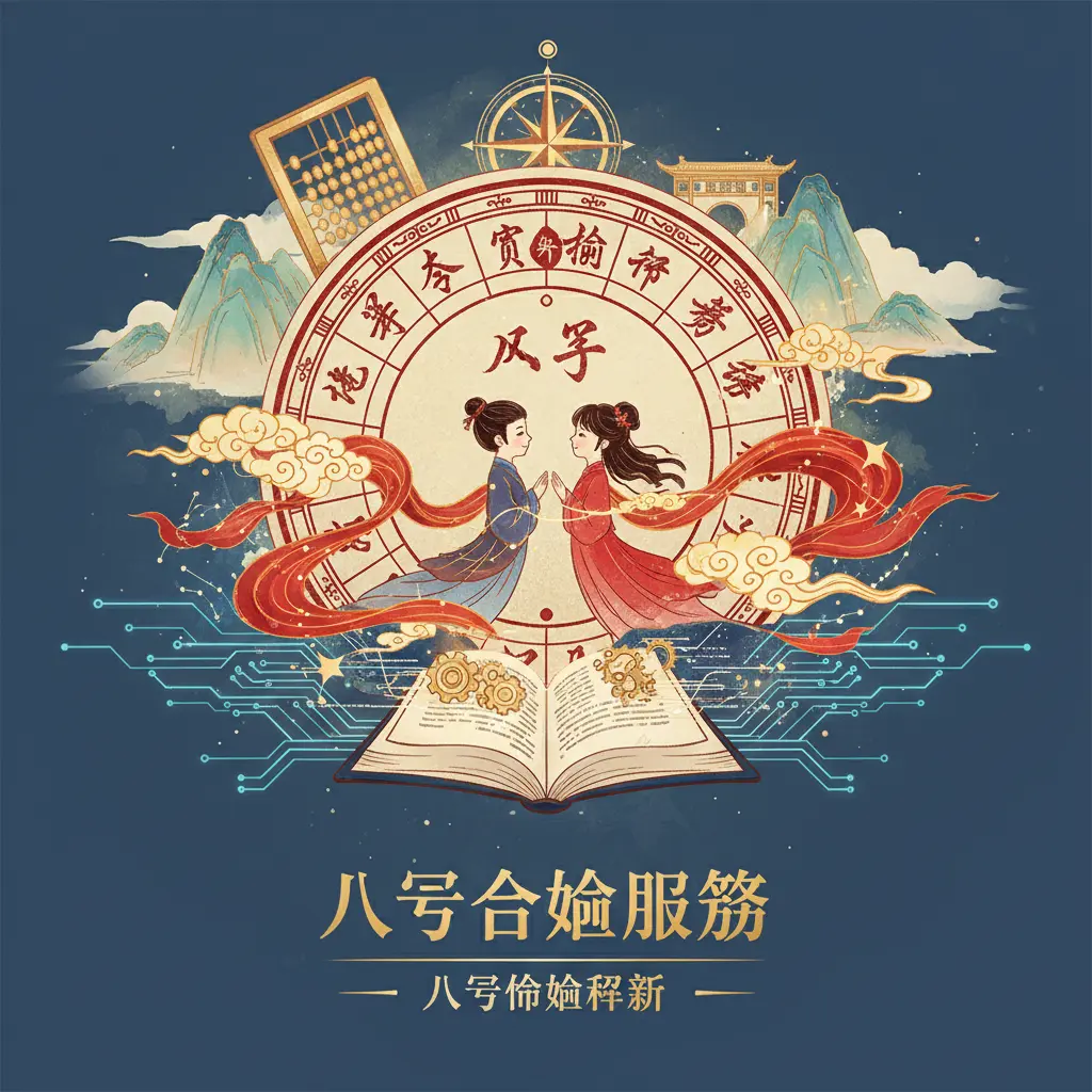 八字命盤解析 - 八字合婚服務