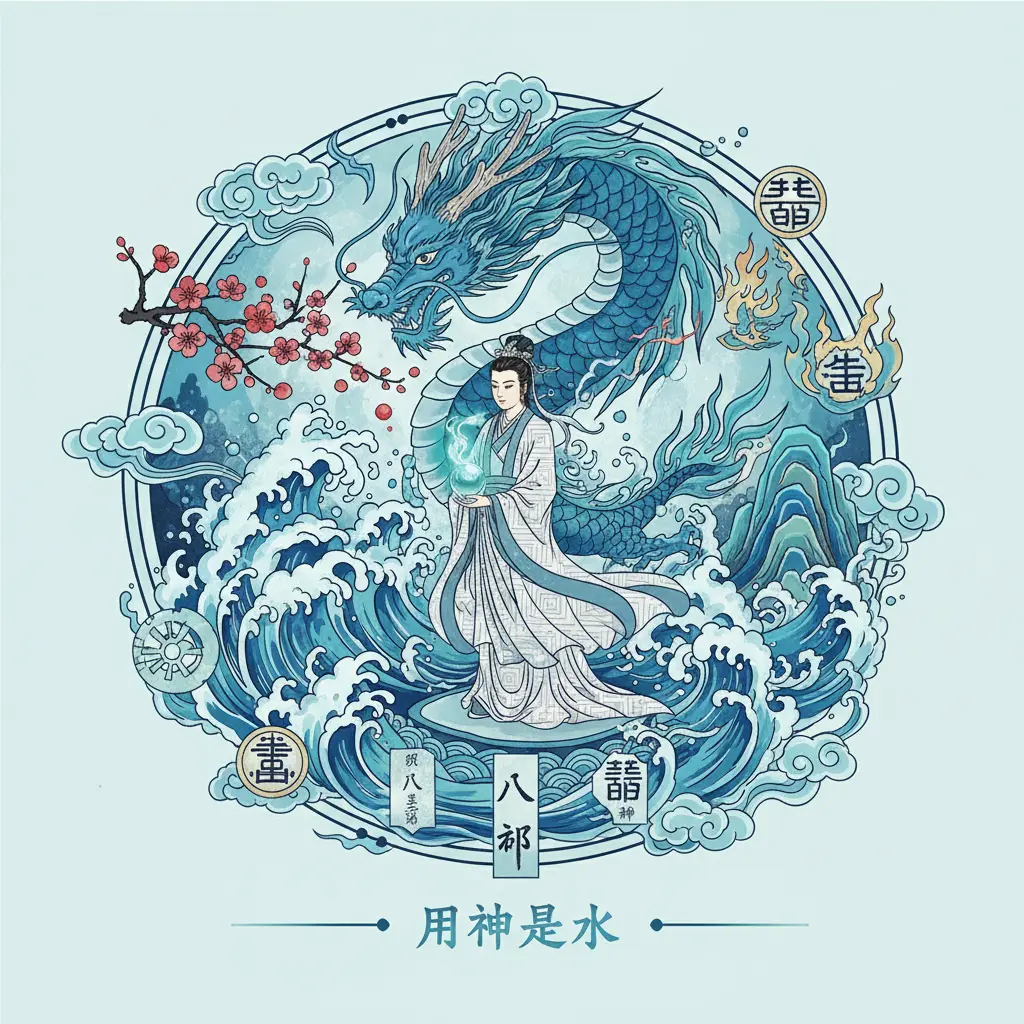 用神是水 - 八字喜用神