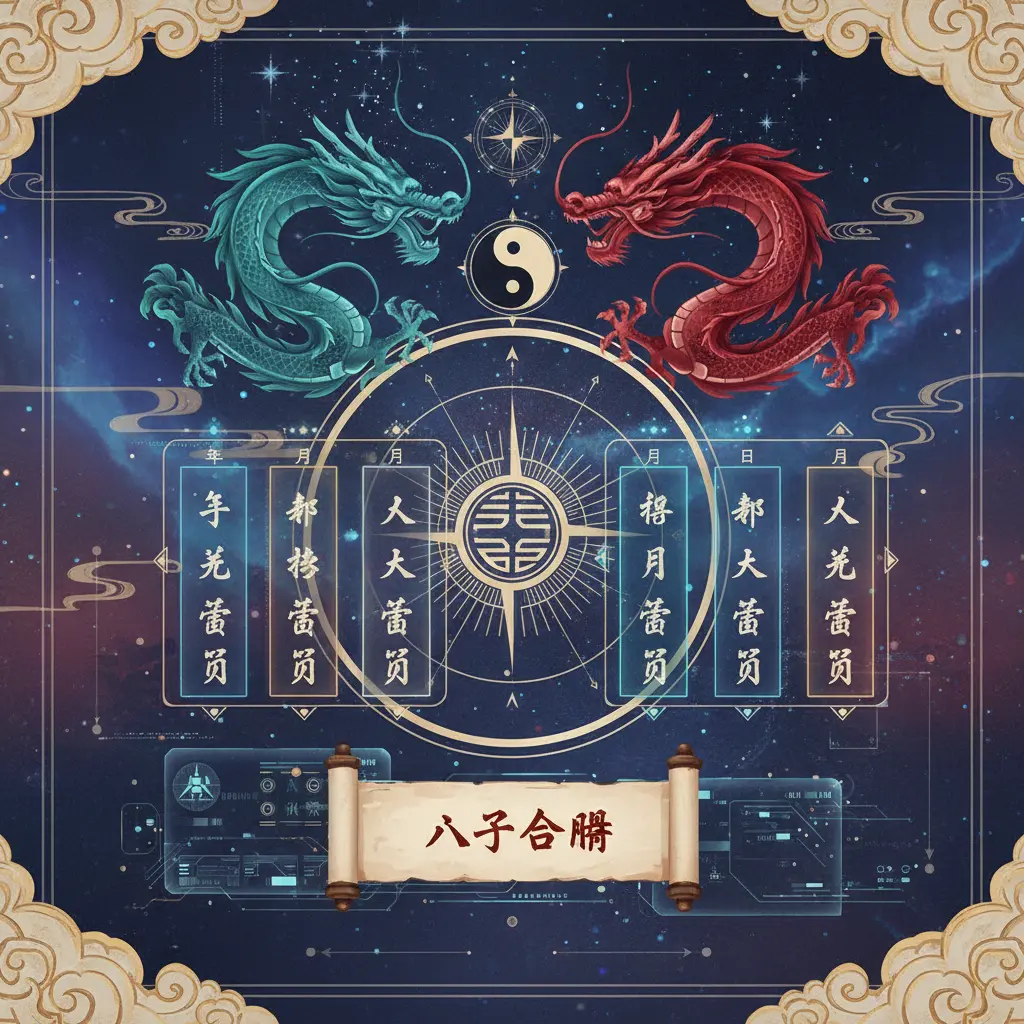 排 八字 - 八字合盤
