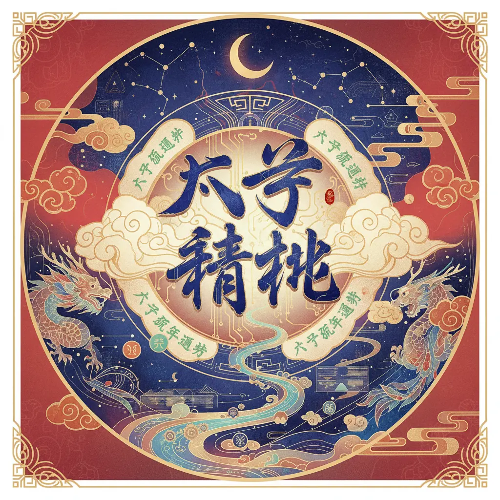 八字流年運勢 - 八字精批