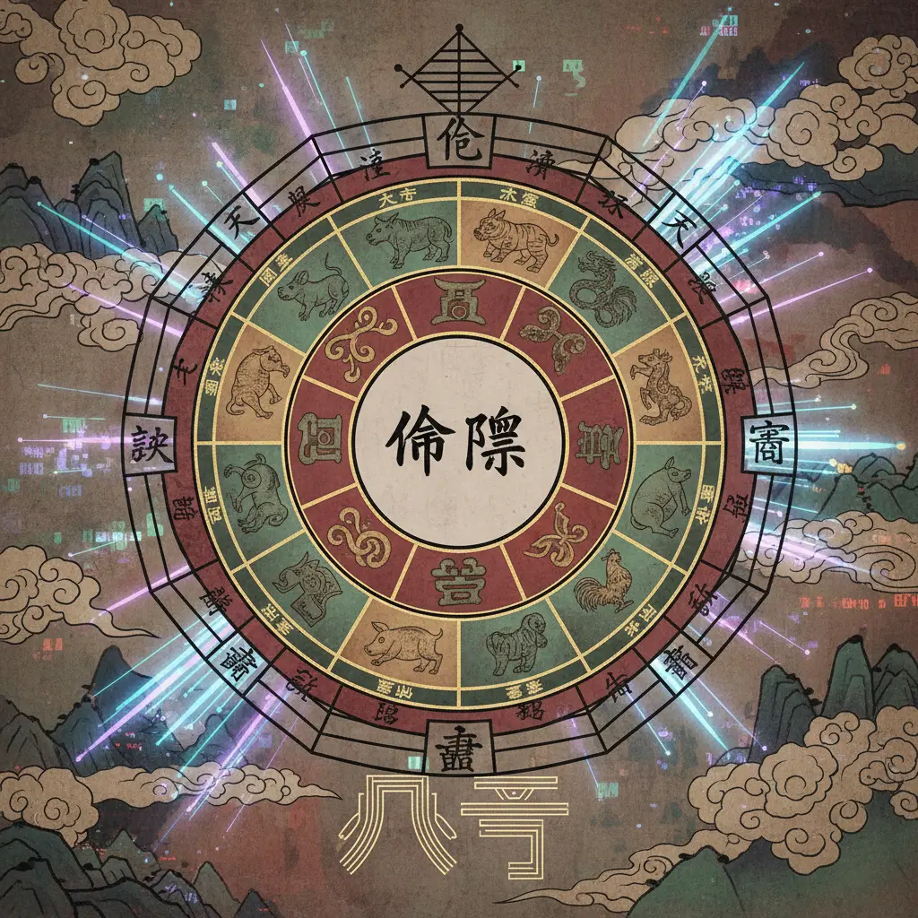 命盤八字 - 命盤