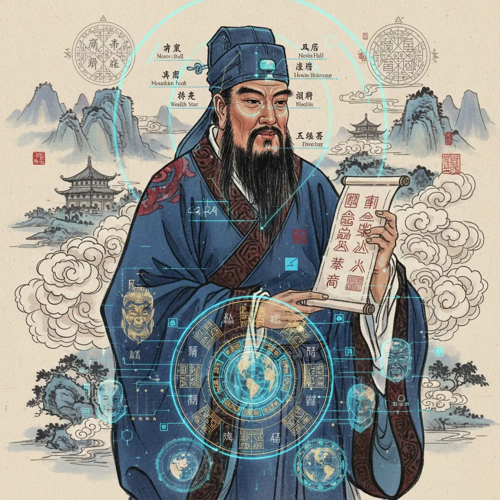 周易算命 - 面相學