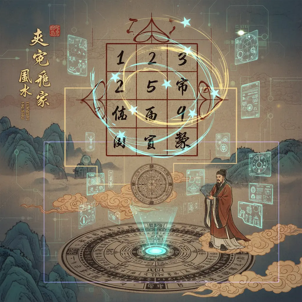 風水學 - 玄空飛星