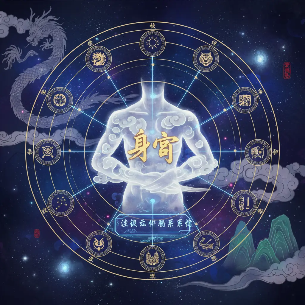 紫微雲排盤 - 身宮