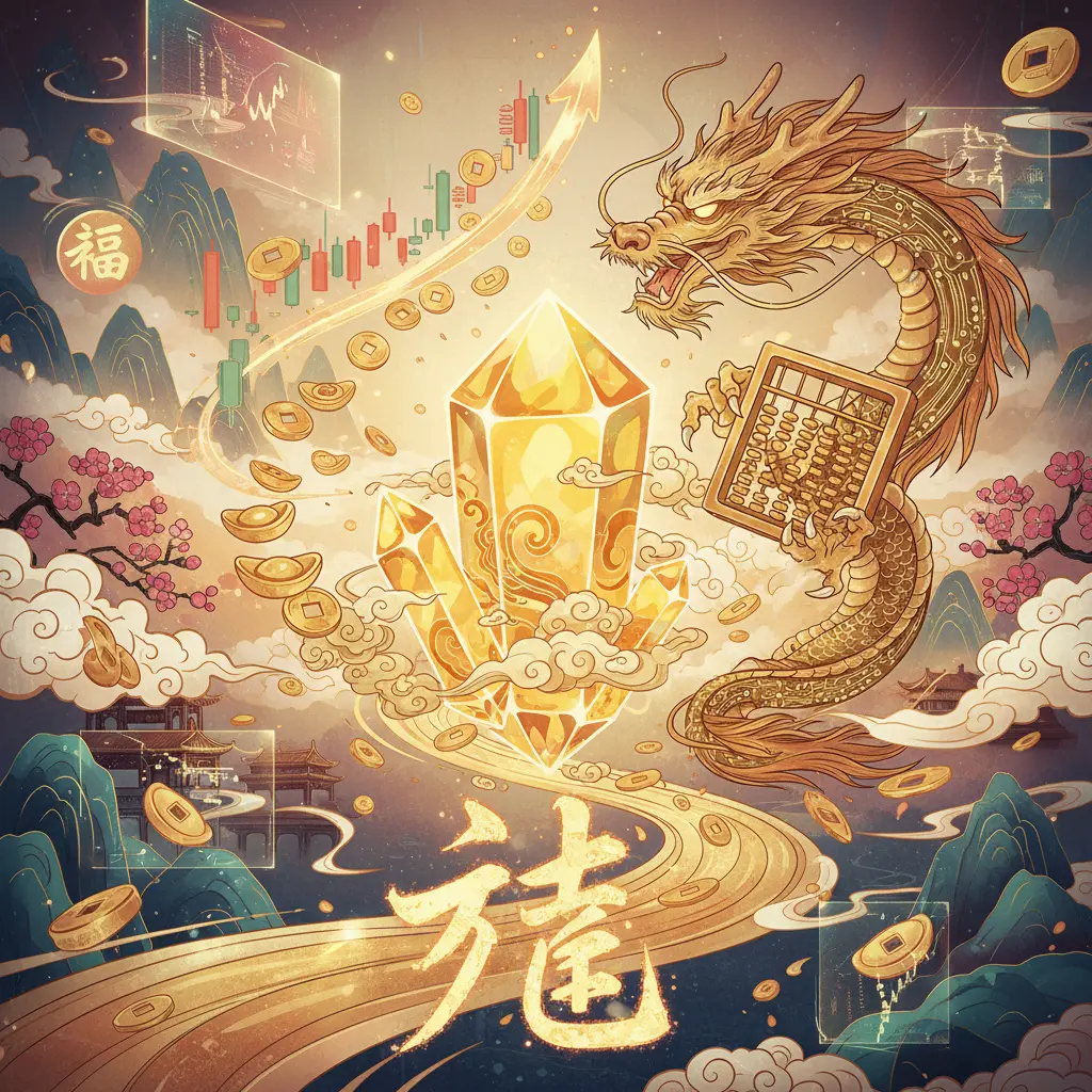 財運 - 黃水晶