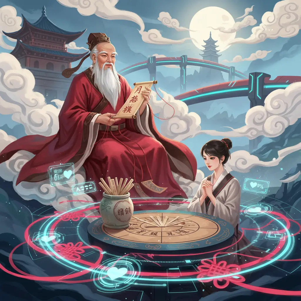 靈籤占卜 - 月老靈籤