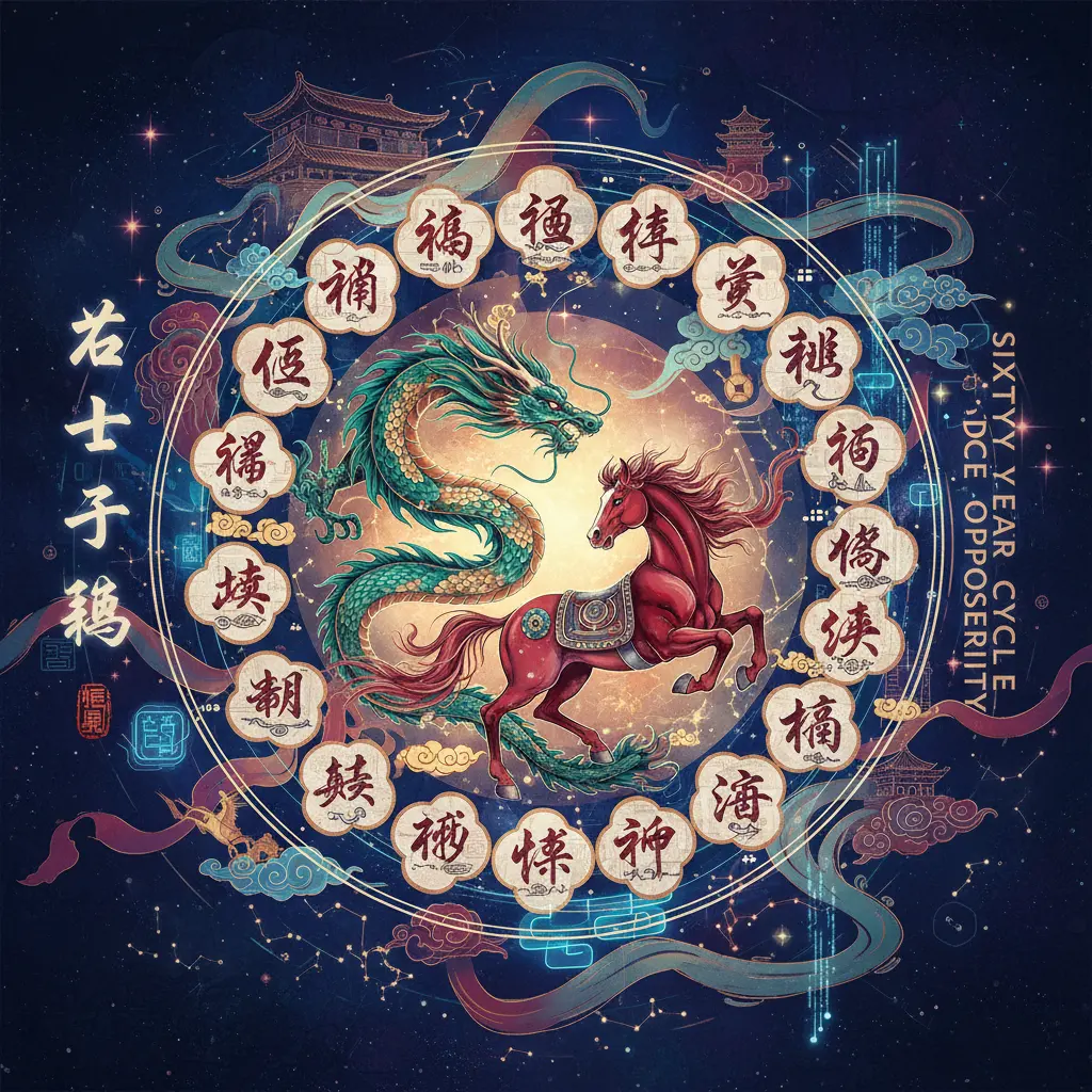 祿馬 - 六十甲子