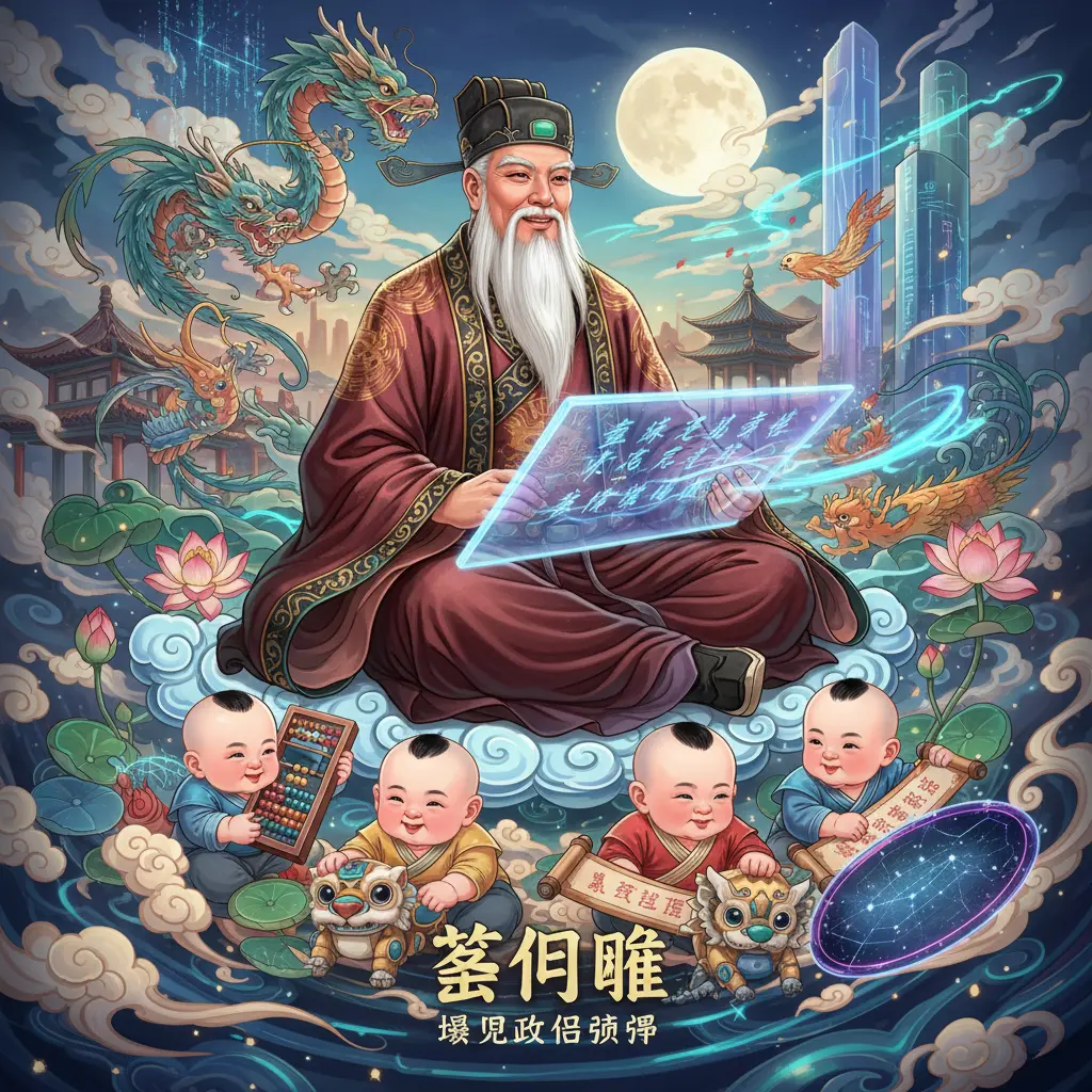 嬰兒改名師傅 - 蘇民峯