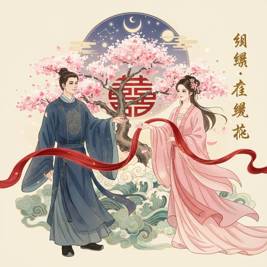 正緣桃花 - 姻緣線