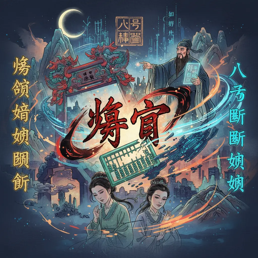 八字斷婚姻 - 傷官旺婚姻點算