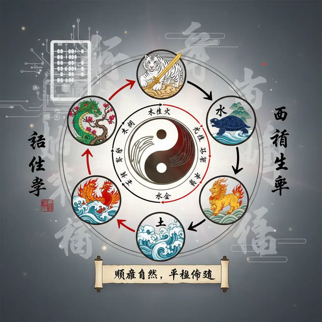 五行生剋 - 姓名學