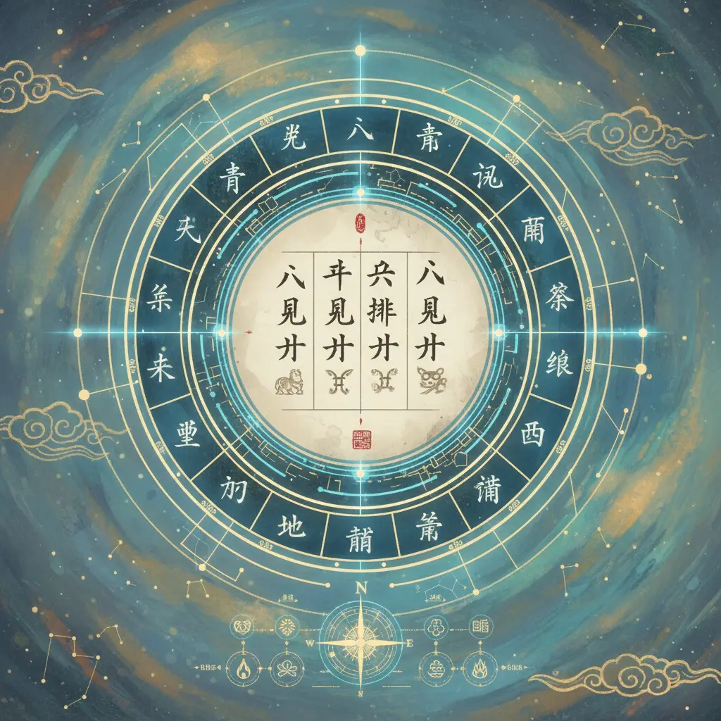 八字排盤 - 四柱八字