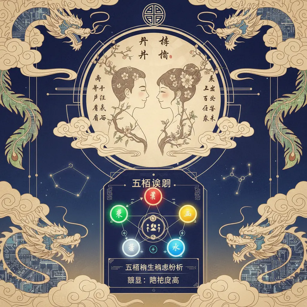 五行查詢 - 八字合婚
