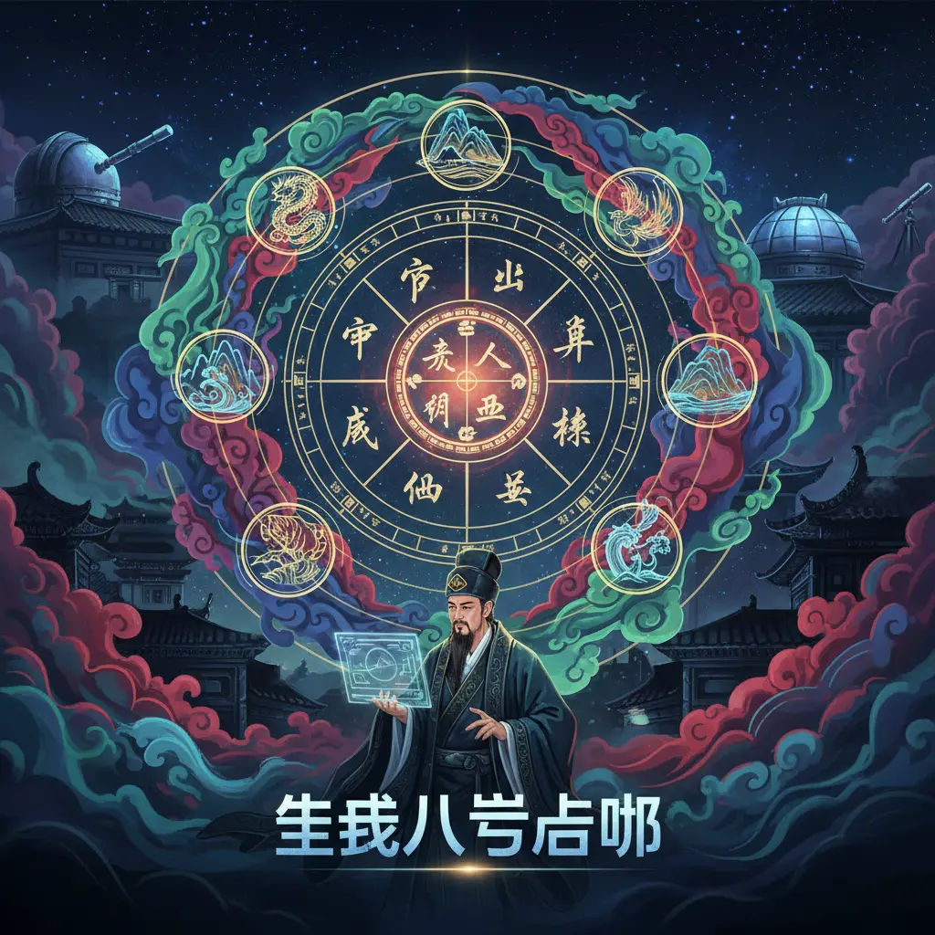 生辰八字占卜 - 四柱八字