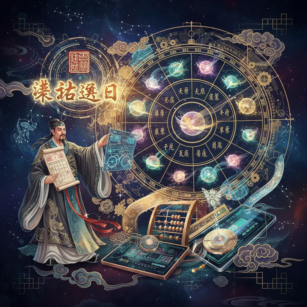 擇吉選日 - 紫微命盤