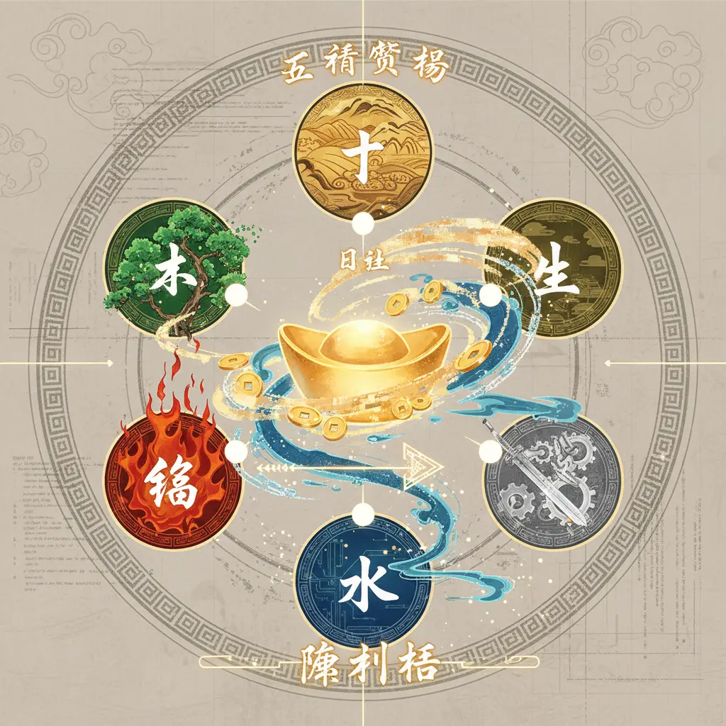 五行格局 - 偏財格