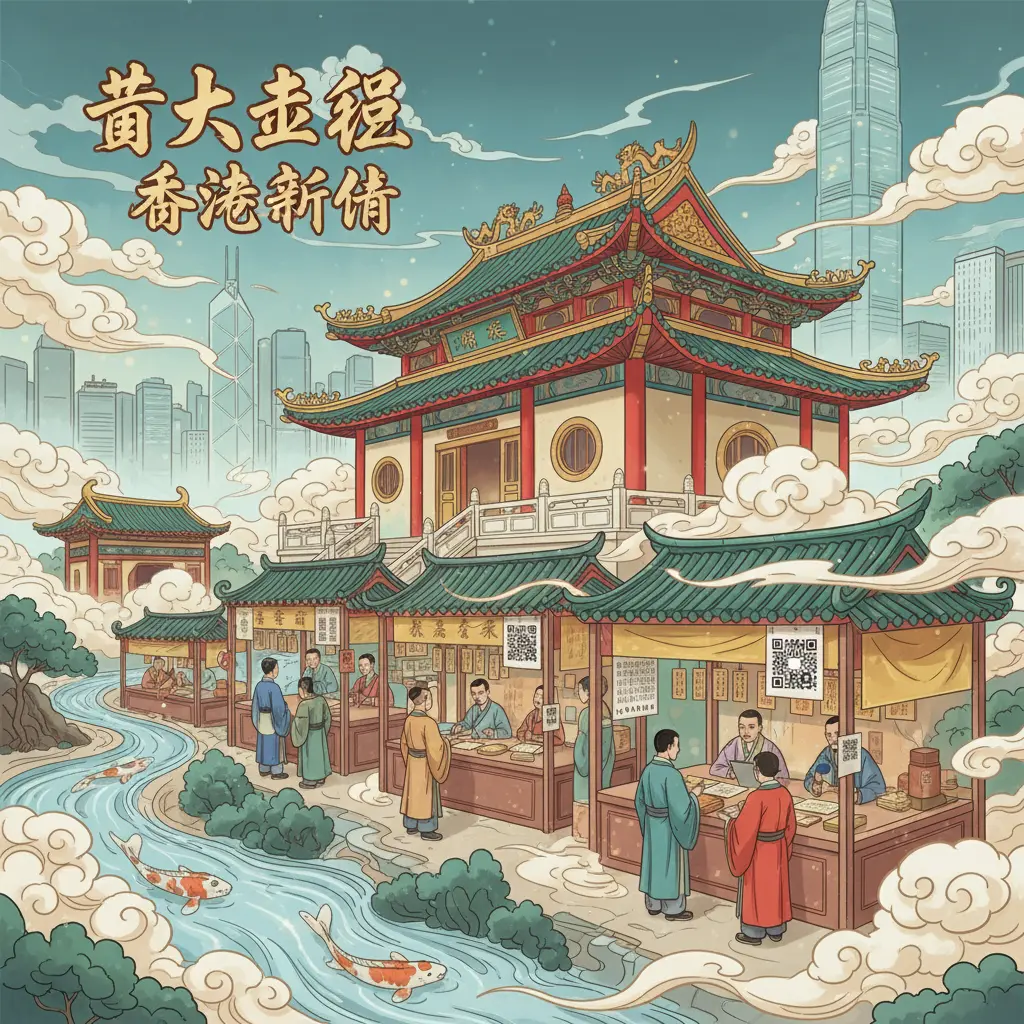 香港算命 - 黃大仙祠