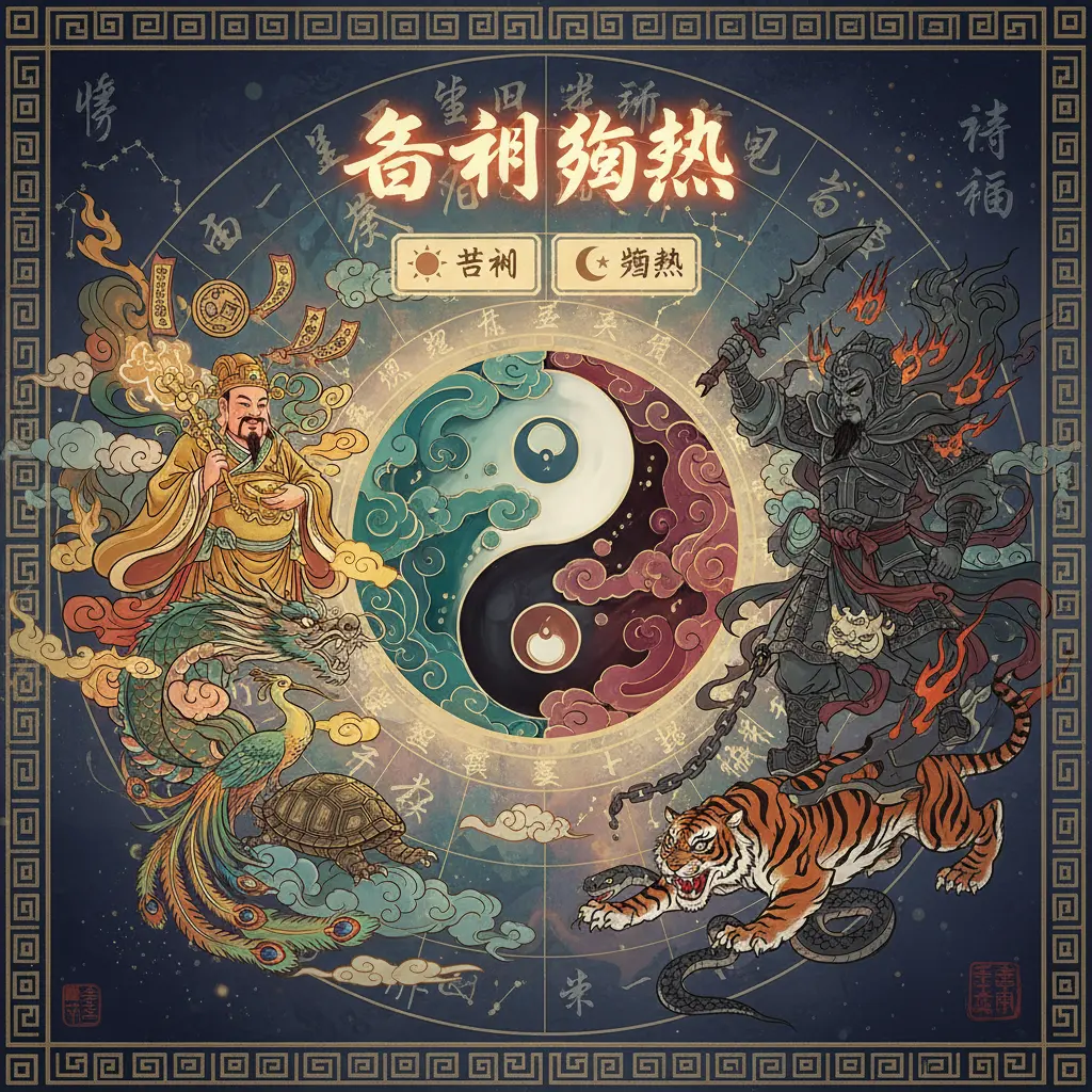 每日宜忌 - 吉神凶煞