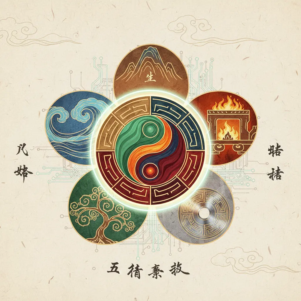 五行結構 - 八卦