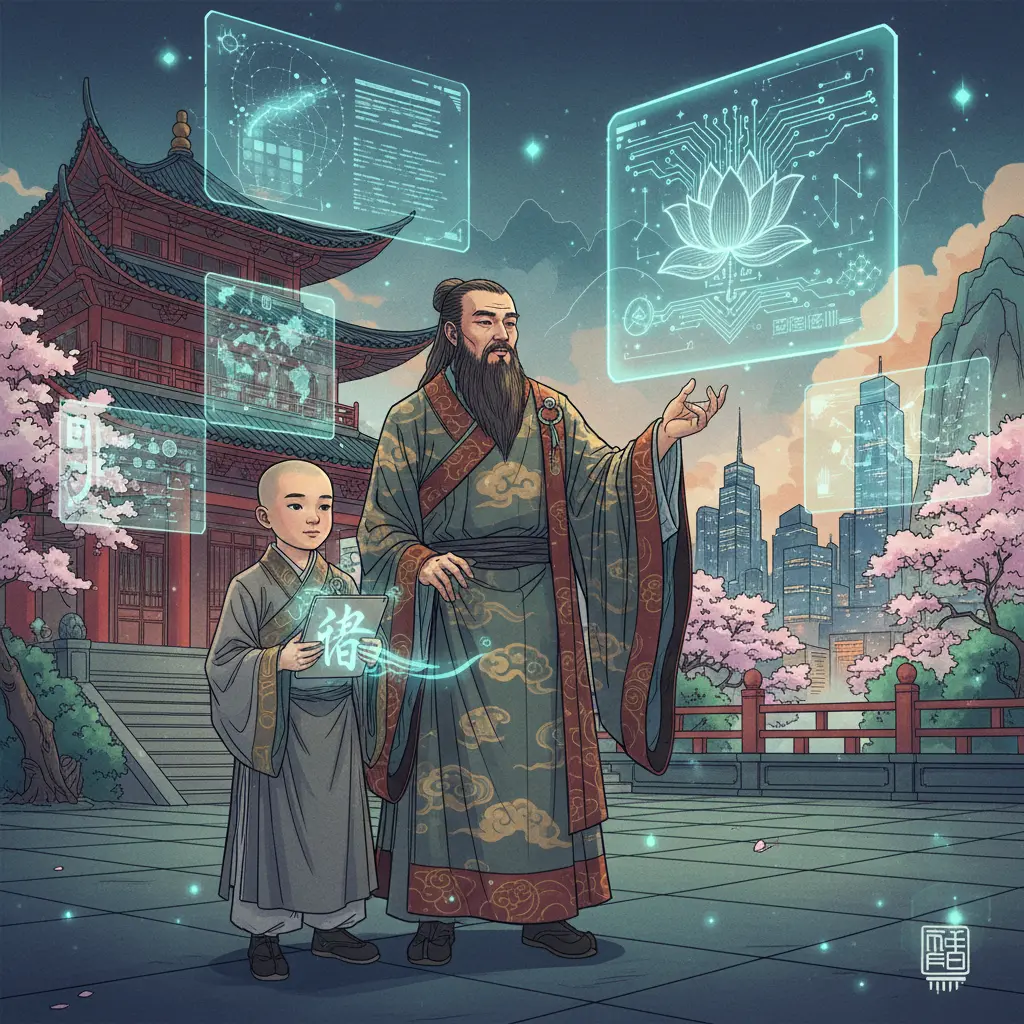 師傅 - 小沙彌