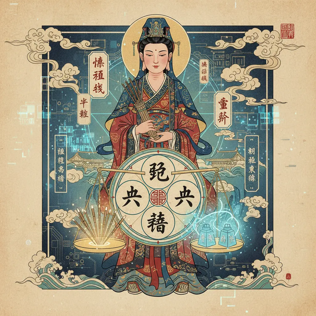 八字輕重計算 - 媽祖靈籤