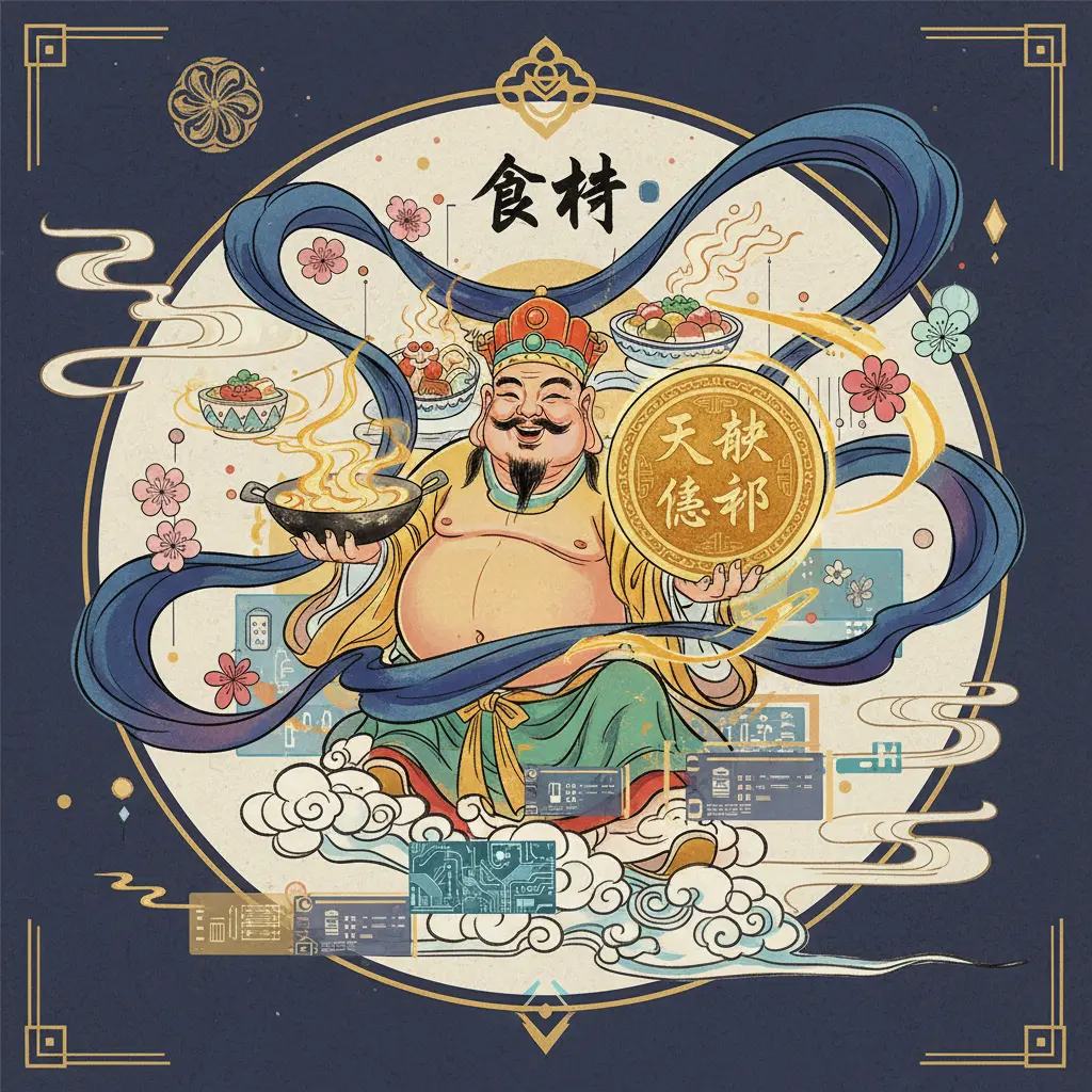 傷官配印 - 食神