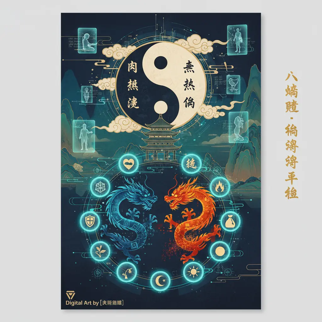 陰陽平衡 - 八綱辨證