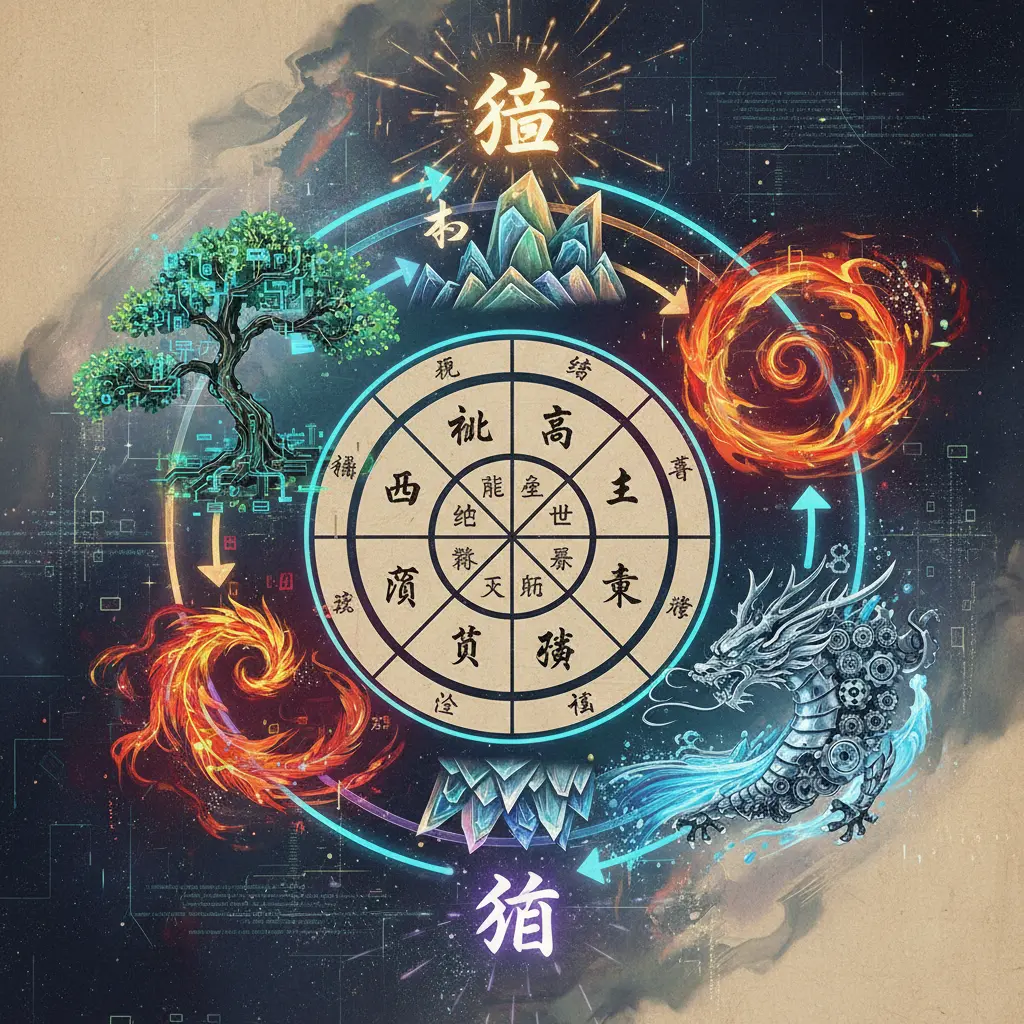 五行強弱喜忌 - 紫微鬥數