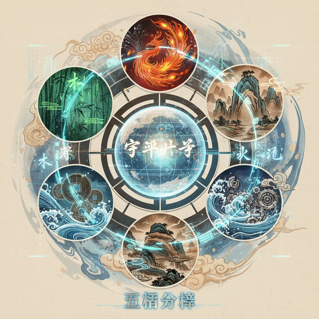 五行分析 - 子平八字