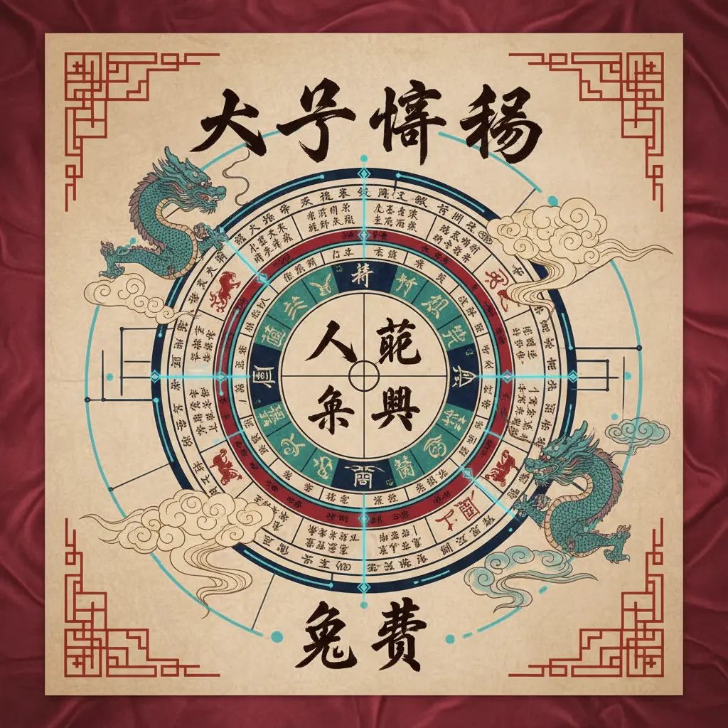 八字命盤 免費 - 八字格局