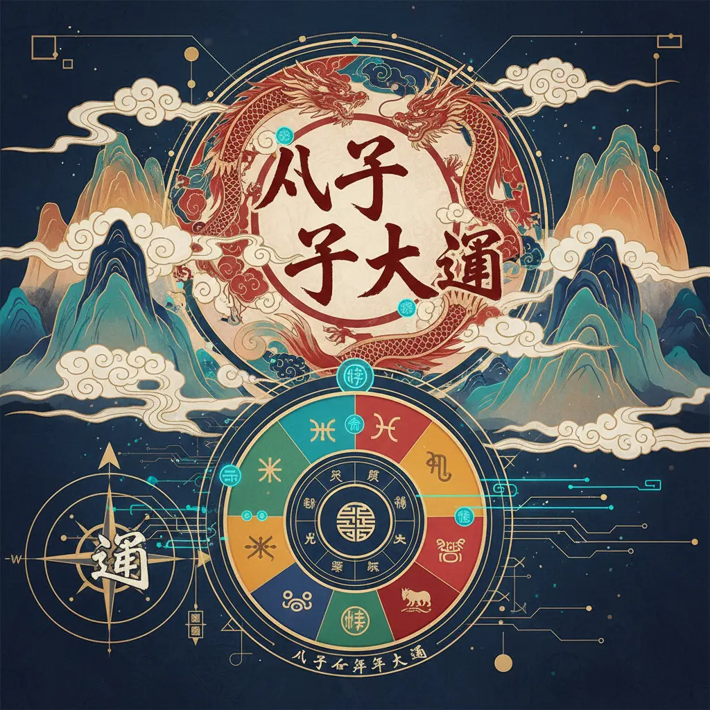 八字十年大運 - 八字大運