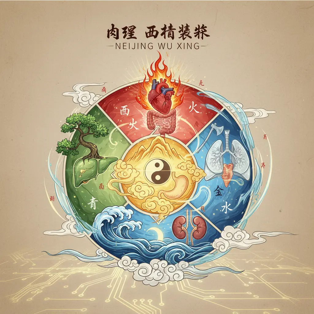 五行結構 - 內經