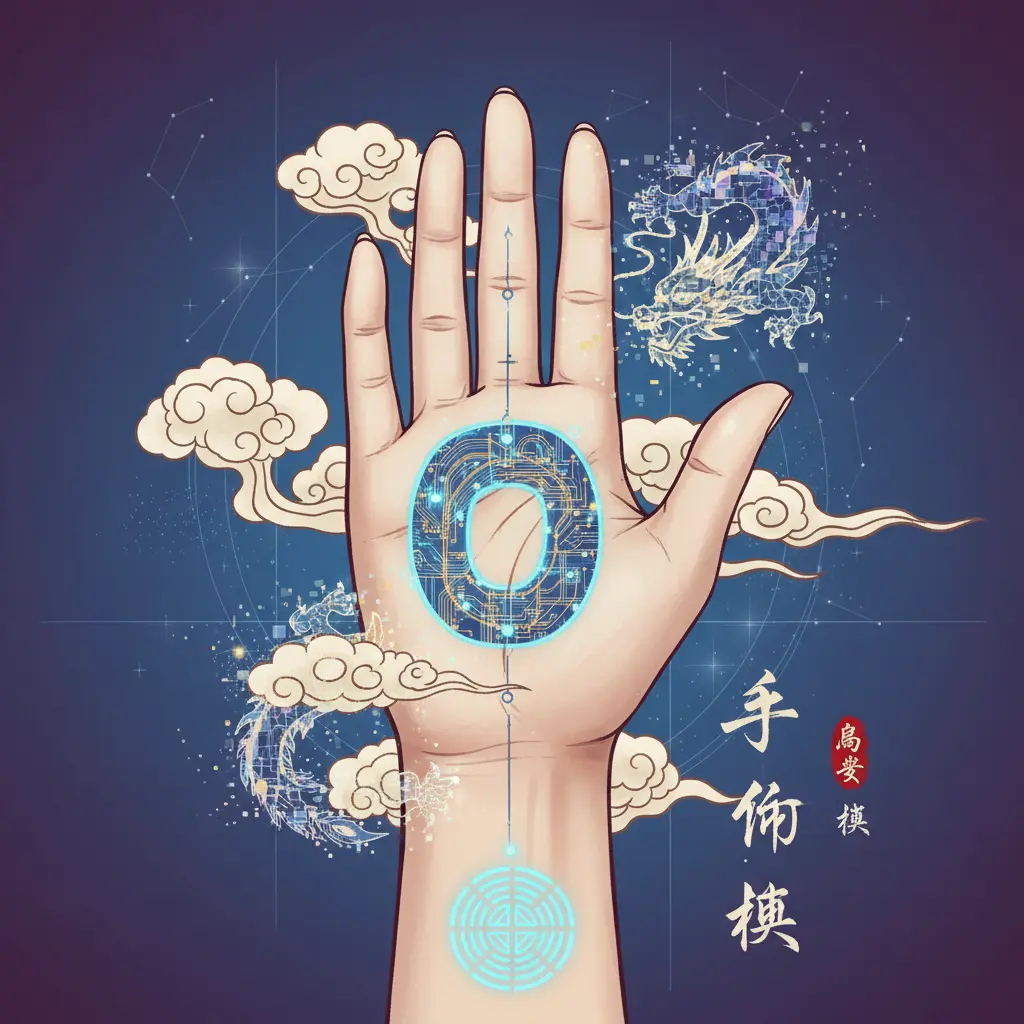 手相學 - 島紋