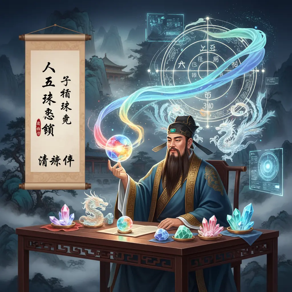 清師傅 - 八字五行水晶諮詢