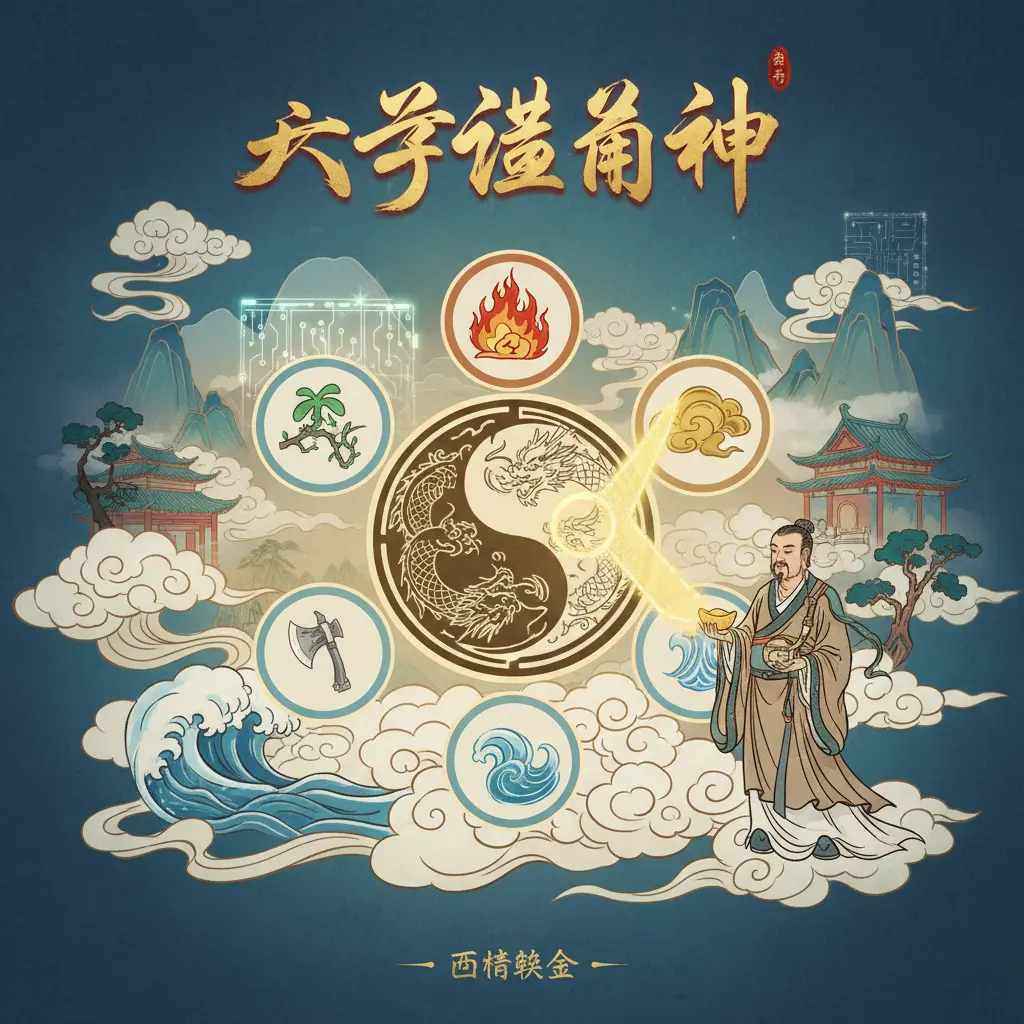 五行缺什麼 - 八字喜用神